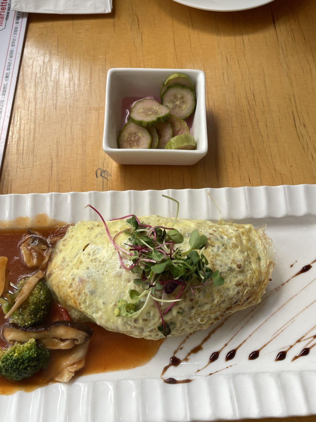 Cacciucco + Beef Omurice