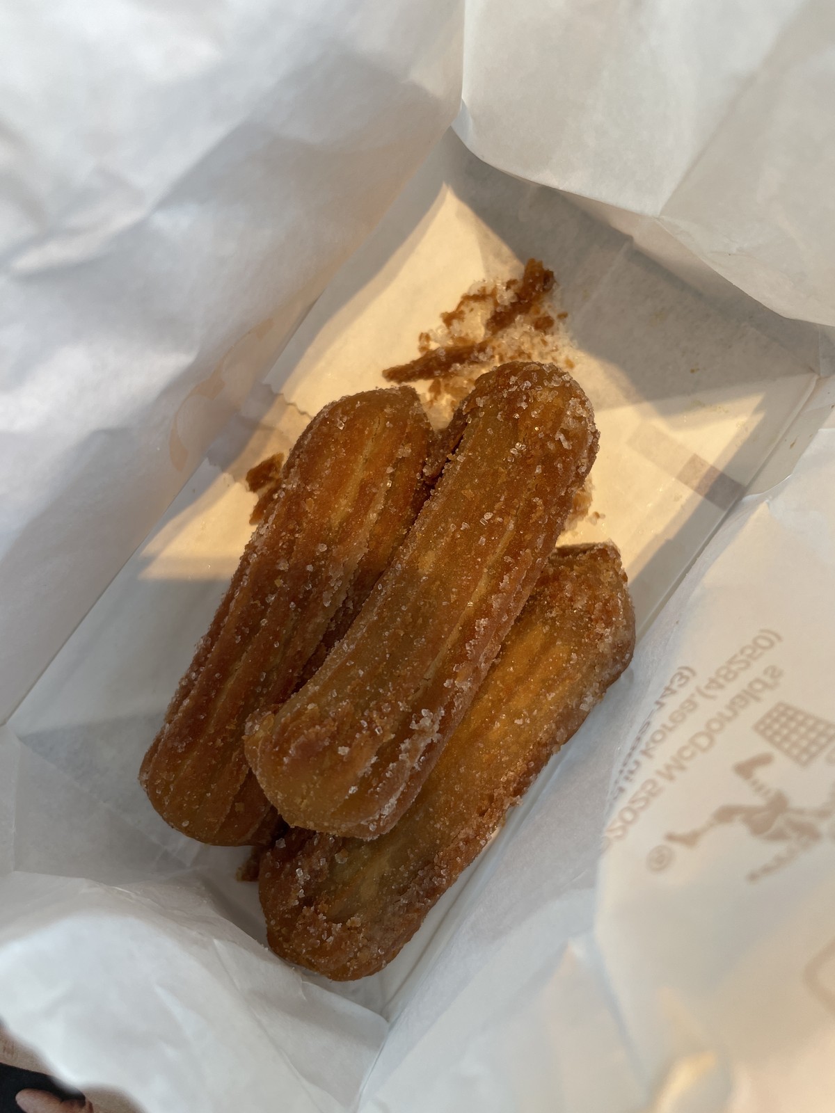 McDonald's Salted Caramel Churros