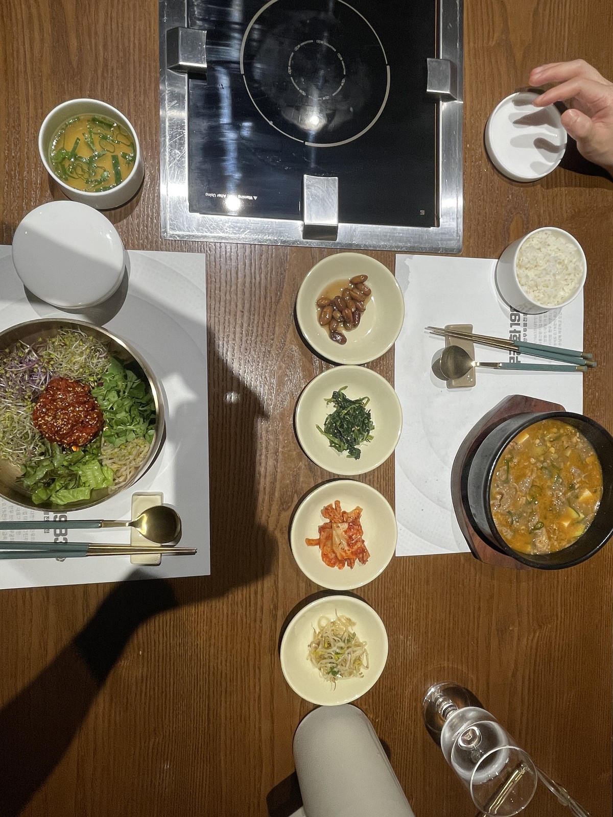 Yukhoe Bibimbap and Chadol Doenjang-jjigae